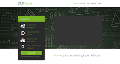 Desktop Screenshot of dmtforex.com