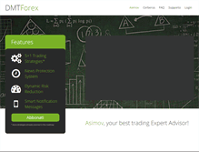 Tablet Screenshot of dmtforex.com